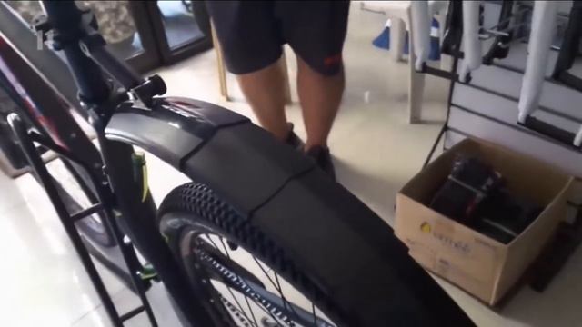 Велосипедные крылья Телескопические смотреть онлайн