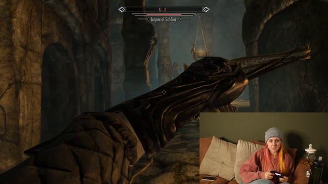 Playing LEGENDARY for the first time ever on Skyrim || *Me failing massively* || Gameplay reaction смотреть онлайн
