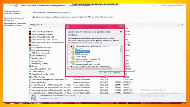 Как удалить Internet Explorer и обновить систему Windows смотреть онлайн