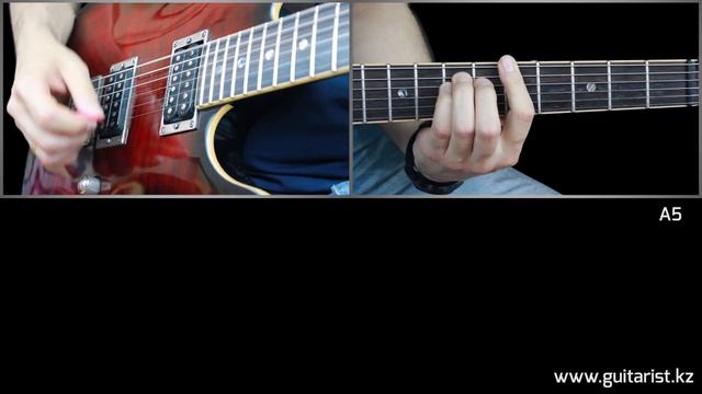 Rammstein - Links 2-3-4. Guitar lesson(Уроки игры на гитаре Guitarist.kz) смотреть онлайн