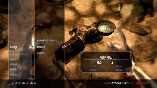 Skyrim Bleak Falls Barrow - Xbox 360 Gameplay Walkthrough Part 6 - TESV Let's Play Review смотреть онлайн