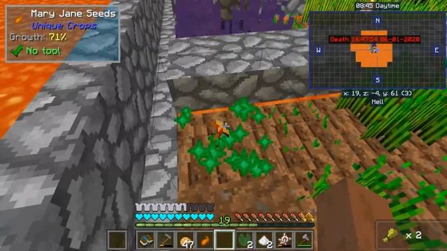 Volcano Block #6 3D Печь крови майнкрафте?! Выживание в майнкрафт с модами! смотреть онлайн