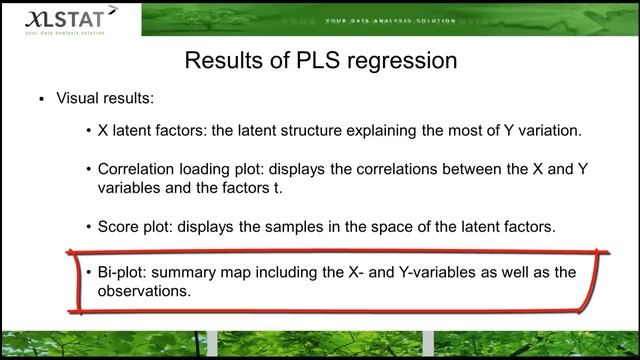 Partial Least Squares regression смотреть онлайн