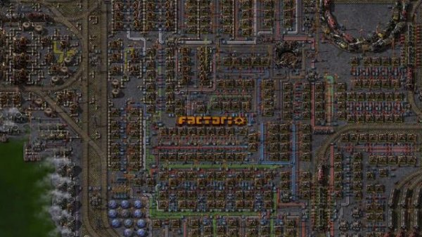 Factorio Wallpaper | End game base