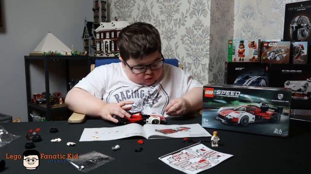 I unbox and build the Lego Speed Champions 76916 Porsche 963 set. смотреть онлайн