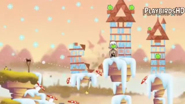 Fairy Hogmother | Angry Birds Seasons | All Levels смотреть онлайн