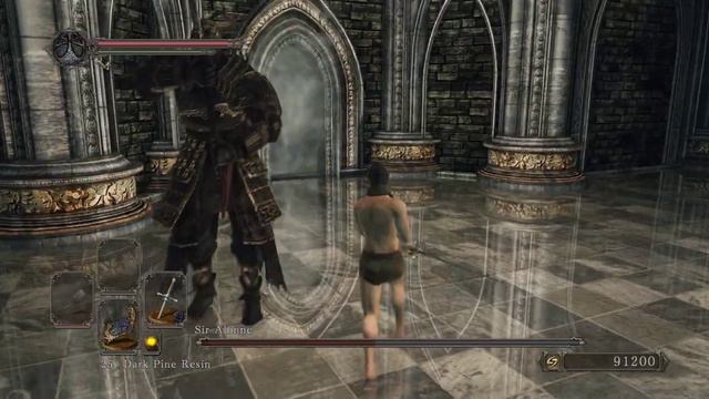 Dark Souls II SotFS CoC SL1 Sir Alonne (no sprint/roll/block/parry) (no RTSR/Brightbug) (no hit/aux смотреть онлайн