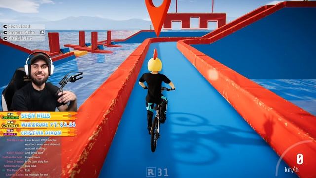 Attempting The BikeOuts! The Hardest Obstacle Course! (Descenders Gameplay Live Stream) смотреть онлайн