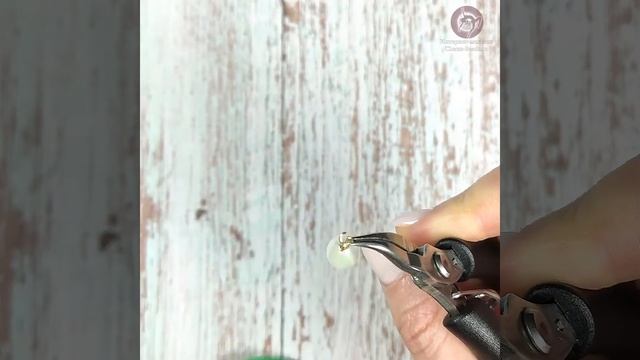 Мастер - класс "Серьги Конго с бусинами коралла и амазонита" смотреть онлайн