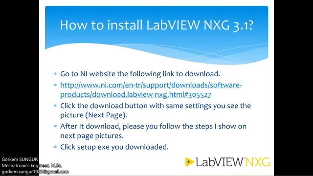 How to install LabVIEW NXG? смотреть онлайн