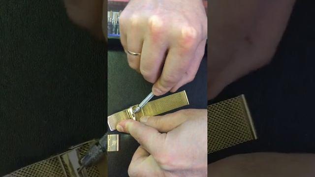 Как уменьшить браслет миланского плетения смотреть онлайн