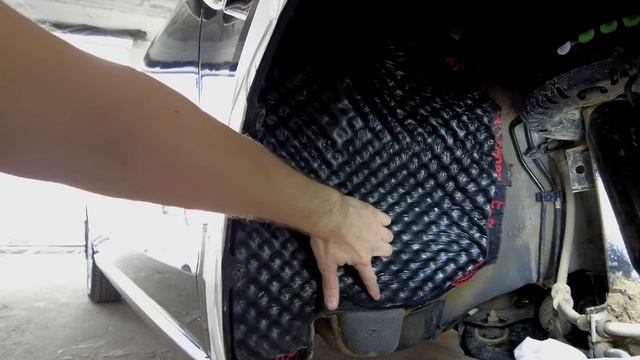 Шумоизоляция арок снаружи. ЭКСПЕРИМЕНТ. + Замеры уровня шума до и после шумоизоляции. смотреть онлайн