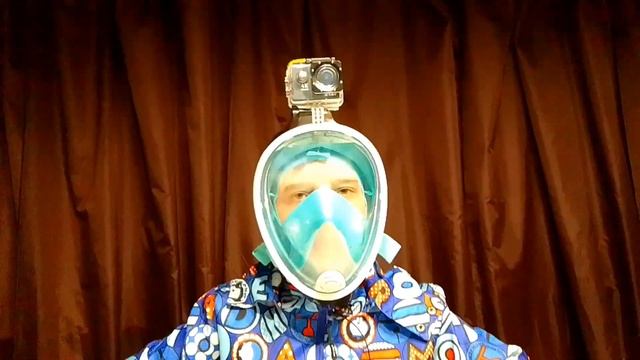 Обзор на маску для плавания (снорклинга). смотреть онлайн