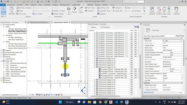 Revit MEP | HVAC System | Tutorial 10 | Cadtabs Live смотреть онлайн