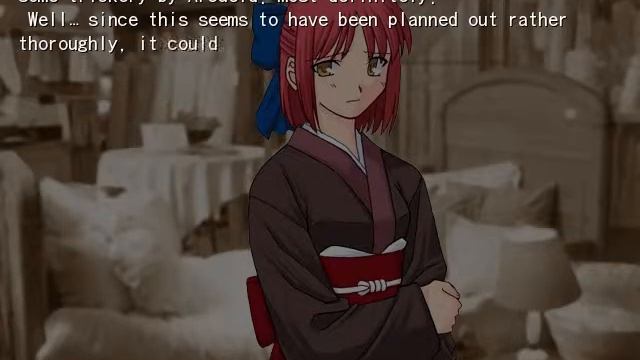 Kagetsu Tohya - a day - Mansion - Afternoon - Opening the safe: ... Why's it Arcueid...? смотреть онлайн