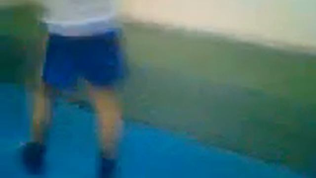 тренировка на лапах.. смотреть онлайн