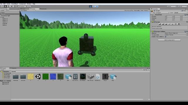 Как сделать игру на Unity 5 #5 взаимодействие объектов смотреть онлайн