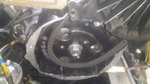 снимаем зажигание на снегоходе рысь 119