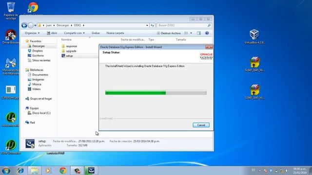 instalacion de oracle XE смотреть онлайн