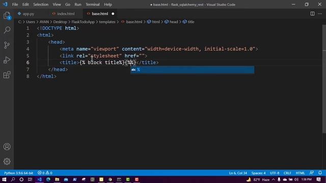 Create A Todo Application Using Python and Flask | Rendering Templates | Part 1 смотреть онлайн