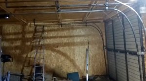 Автоматические подъемные секционные ворота своими руками