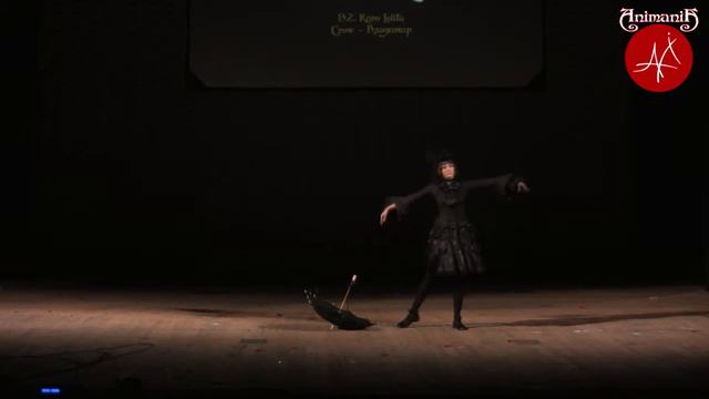 Animania 2012 Kuro Lolita street fashion cosplay defile смотреть онлайн