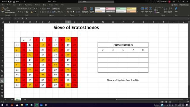 Sieve of Eratosthenes - Best Explanation | Python | Hindi | Prime Numbers | number theory смотреть онлайн