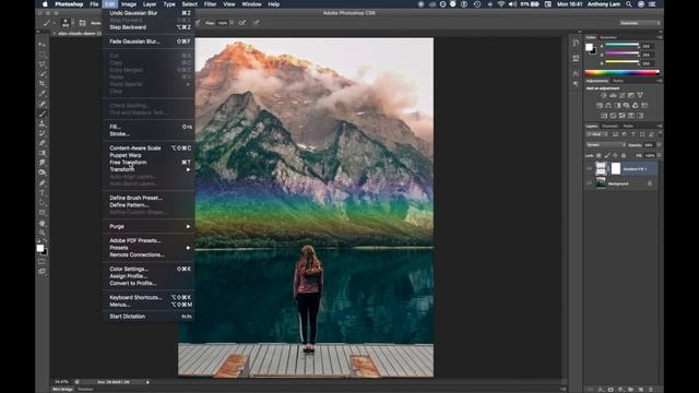 How To Create A Rainbow Effect In Photoshop - Photoshop Tutorial
