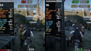 RX 590 vs GTX 1660 Super - Test In 15 Games - 1080p