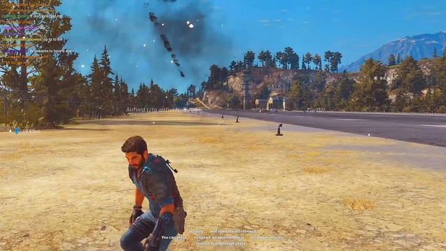 MASSIVE AIRHEAD EXPLODES EVERYTHING | Just Cause 3 Multiplayer Mod смотреть онлайн