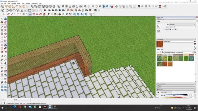 GOOGLE SKETCH UP TUTORIAL , cottage Design , simple command used in sketchup. смотреть онлайн