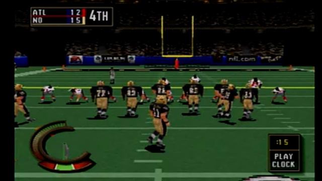 Madden NFL 2000 (NO vs ATL) смотреть онлайн
