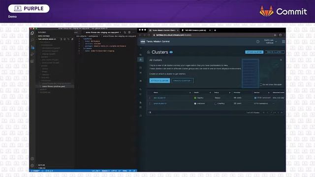 Commit Virtual 2020 VMware Tanzu Demo: GitOps with TMC and GitLab смотреть онлайн