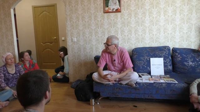 Ангира Гауранга Прабху на БВ Ильи и Ольги Гудимовых Екатеринбург 02-05-2018 смотреть онлайн