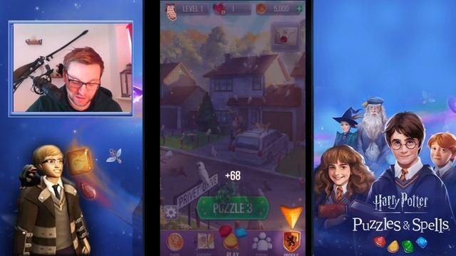 HARRY POTTER: PUZZLE AND SPELLS GAMEPLAY! OUT NOW ON IOS! смотреть онлайн