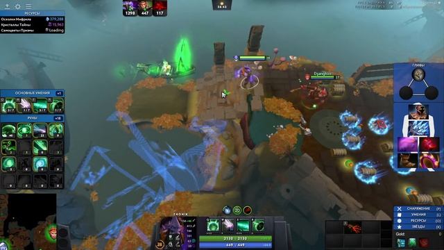 Начинаем проходить старую РПГ кастомку (Roshpit Champions 4.1) смотреть онлайн