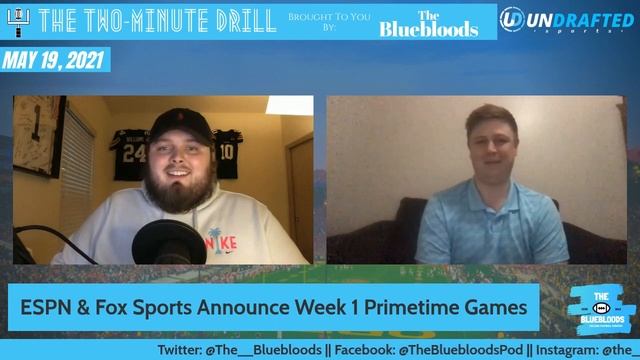 The Two-Minute Drill (5/19): Major Burns Transfers To LSU & Biggest Week 1 Games | The Bluebloods смотреть онлайн