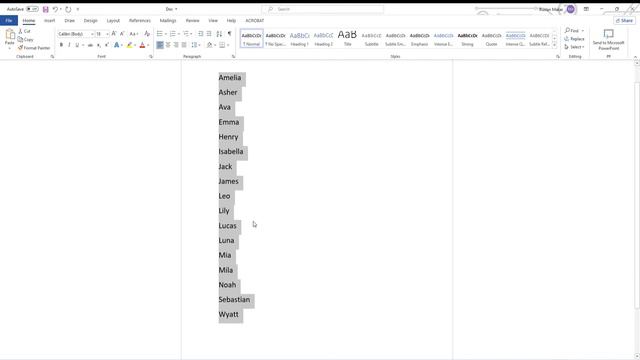 How to Sort Alphabetically in Microsoft Word 2021 смотреть онлайн