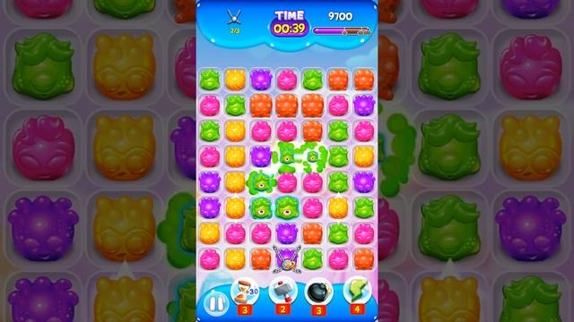 Jelly Beast Blast Game Play Walkthrough Level 33