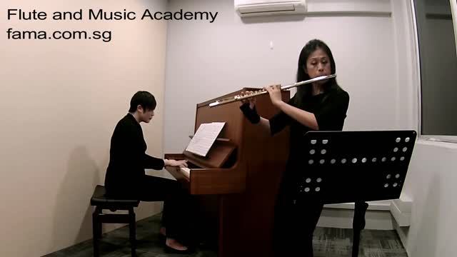Flute ABRSM Grade 6 2018-2021, A2: Locatelli’s Allegro 2nd movt from Sonata in G minor, Op.2 No.6 смотреть онлайн