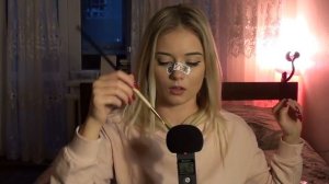 100 ТРИГГЕРОВ ЗА 8 МИНУТ АСМР (моё первое АСМР видео)