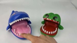 Игра детская настольная Безумный Крокодил-дантист (развивающая игра для детей на реакцию)