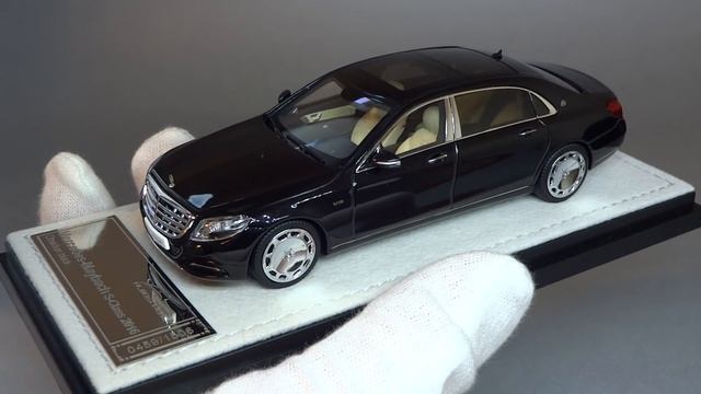 Mercedes-Benz Maybach S600 1:43 - Обзор масштабной модели от нового производителя Almost Real