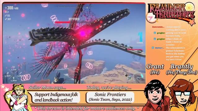 [VOD] Playing Sonic Frontiers (Part 6) Stream - Familiar Territory смотреть онлайн