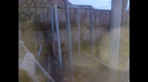 Навес из пластиковых труб