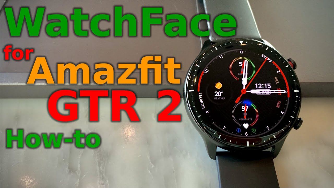 Создаём циферблат для GTR 2 ( GTR 3, Pro, GTS 2/3, GTS 2 Mini, Bip U Etc.). Официальный инструмент!