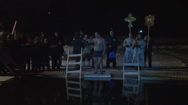 Крещение. Вичуга, тезинское озеро смотреть онлайн