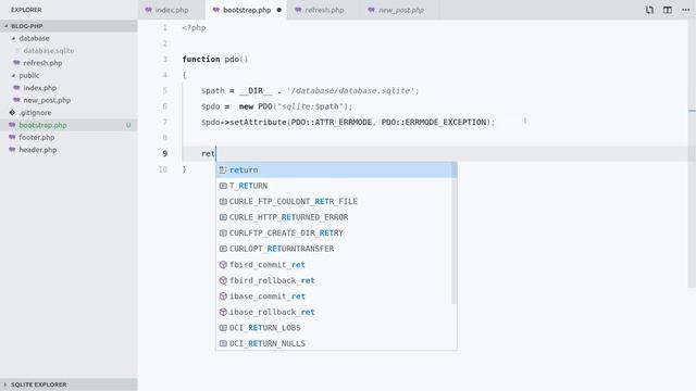 [PSF 08] Extraction d'une fonction pour la connexion via PDO — PHP Sans Framework смотреть онлайн