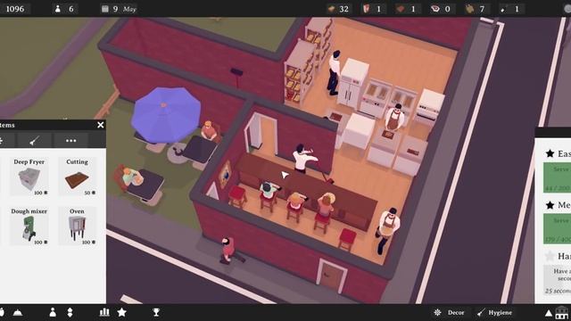 First Hour Tastemaker (PC Steam) No Commentary Gameplay - Fast Food смотреть онлайн