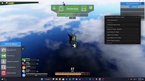 Car Crushers 2 | Auto Crash / Respawn Script | Pastebin